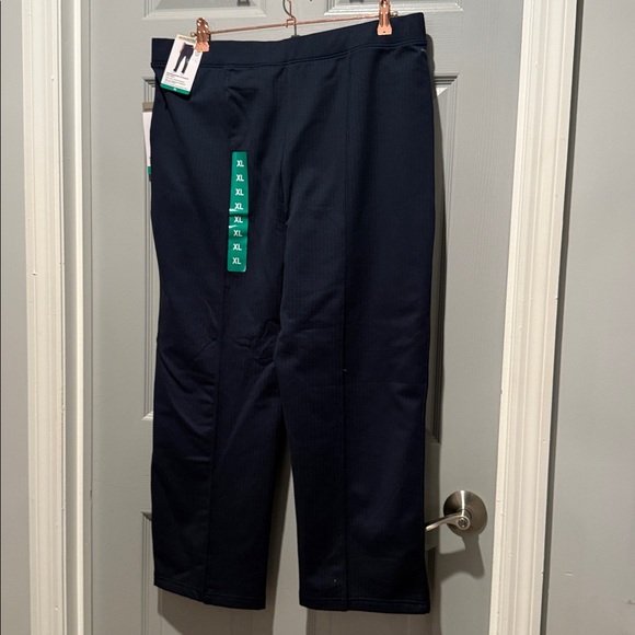 Mondetta Navy Herringbone Straight Leg Pants - Picture 2 of 4